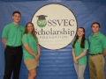 SSVEC Scholarship Benson High School Jason Kilpatrick, Julia Little, Kaileigh thompson, Kyler Curtis