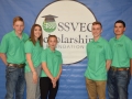 SSVEC Scholarship Patagonia Uniuon High School John Hubbell, Cosette Whitcoe, Gianna Martin, Cole McGuire, Jesus Quiroz