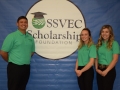 SSVEC Scholarship San Simon High School  Michael Esparza Martinez, Cassie Rourke, Tanna Webster