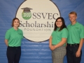 SSVEC Scholarship St. David High School Tori Pacheco, Manuela Busby, Kaleb Watts (2)