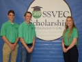 SSVEC Scholarship William Richardson, Chase Childers, Hayley Boothe (2)